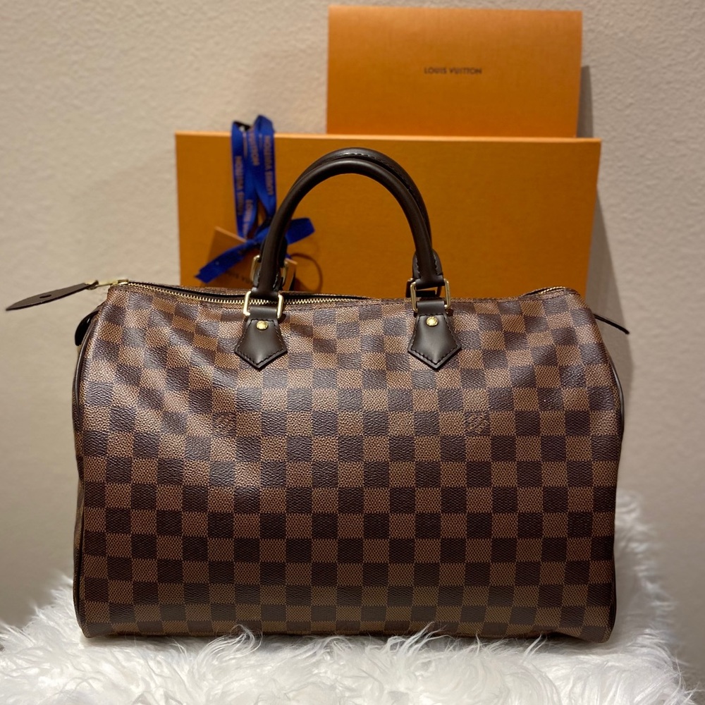 Authentic Louis Vuitton Speedy 35 NEW